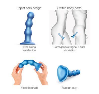 Silikonowe dildo do strap-ona różne rozmiary